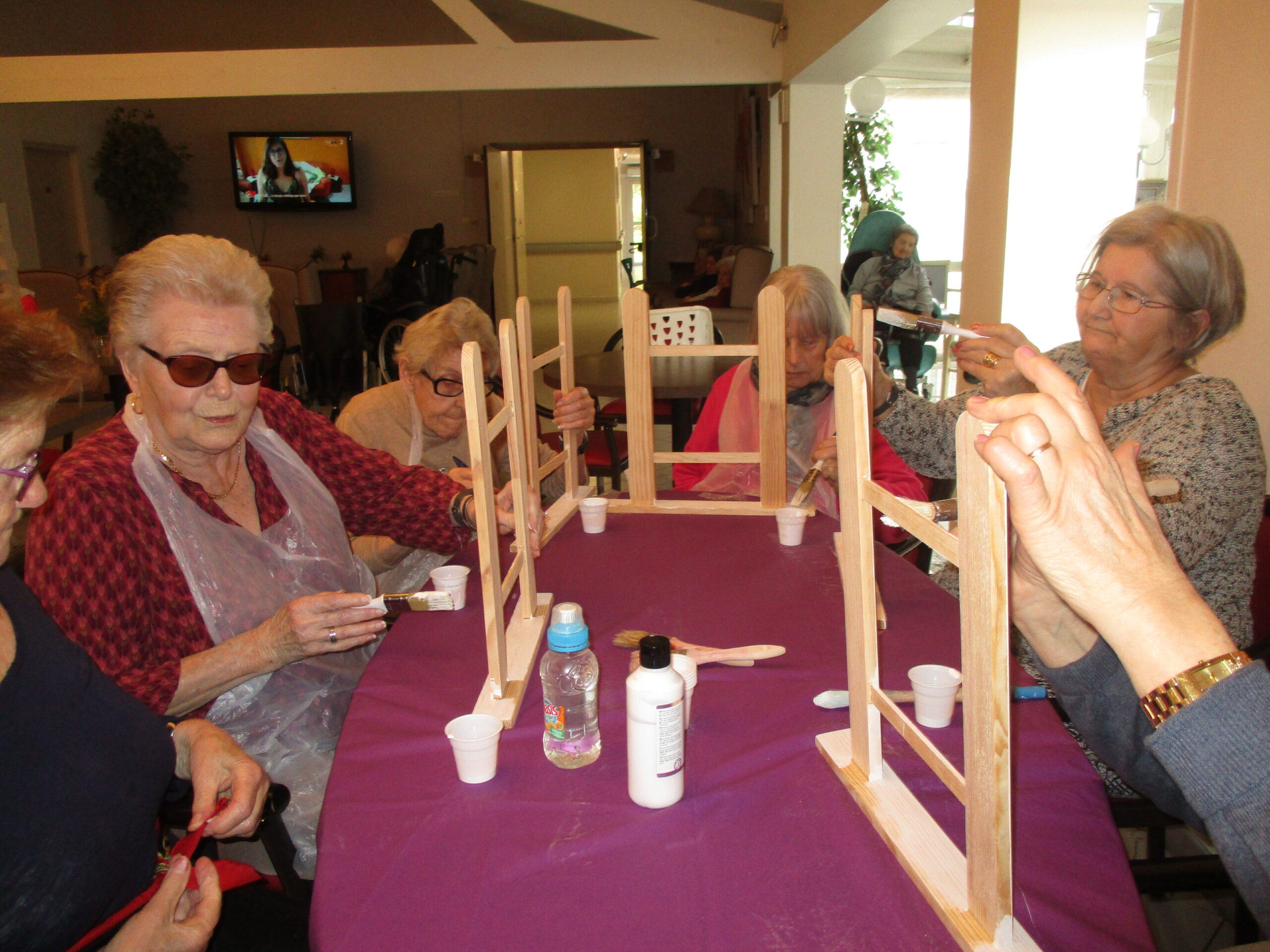 Vie commune chez Lo Portanel maison de retraite à Saint-Marcel-sur-Aude