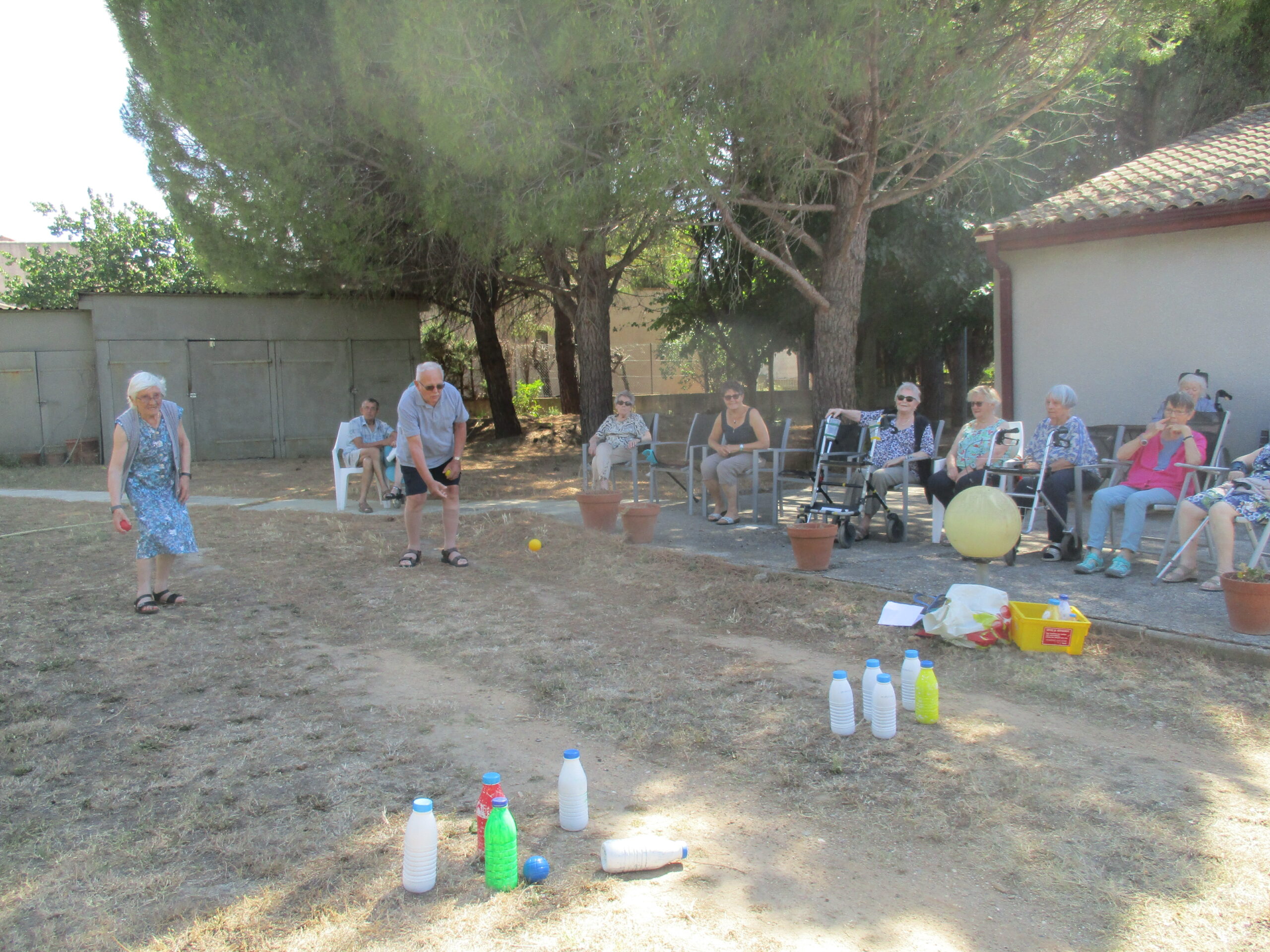 Animations et activités chez Lo Portanel maison de retraite à Saint-Marcel-sur-Aude