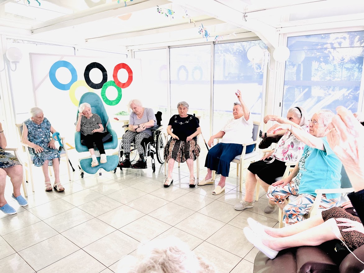 Activité sénior chez Lo Portanel EHPAD à Saint-Marcel-sur-Aude