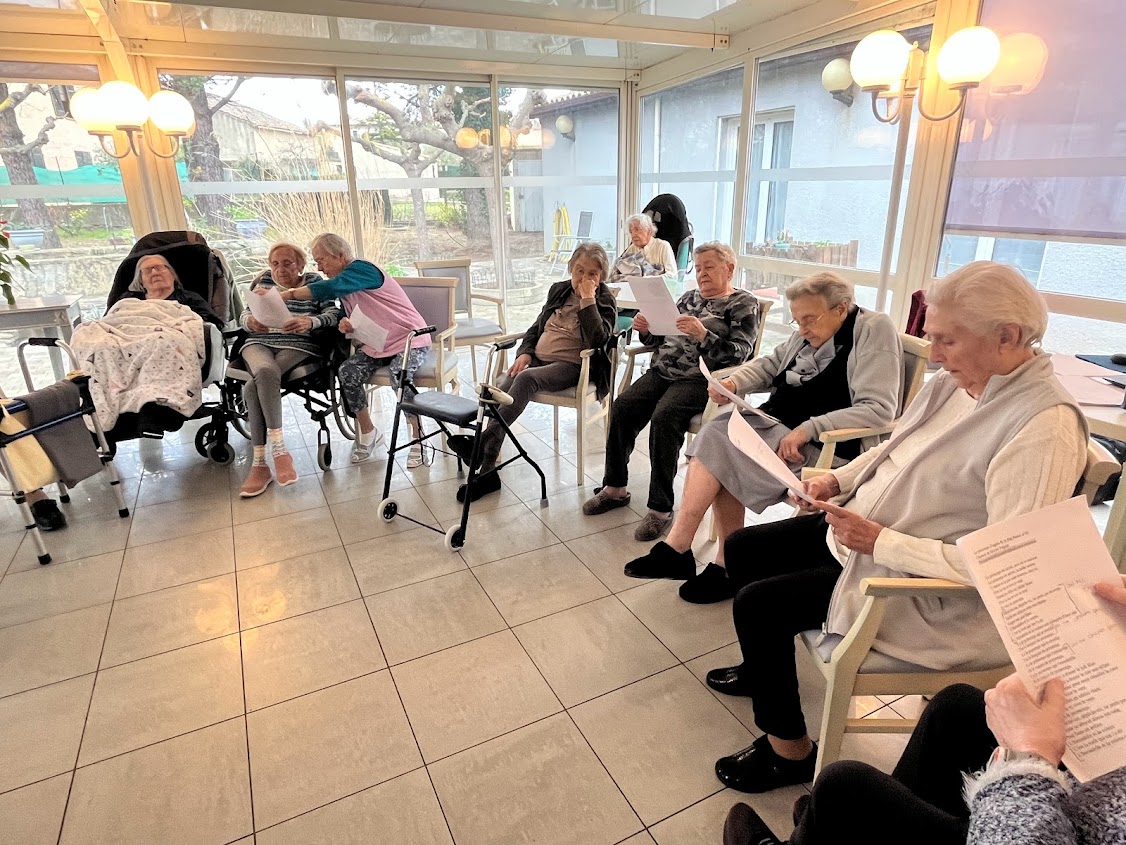Ateliers chez Lo Portanel maison de retraite à Saint-Marcel-sur-Aude