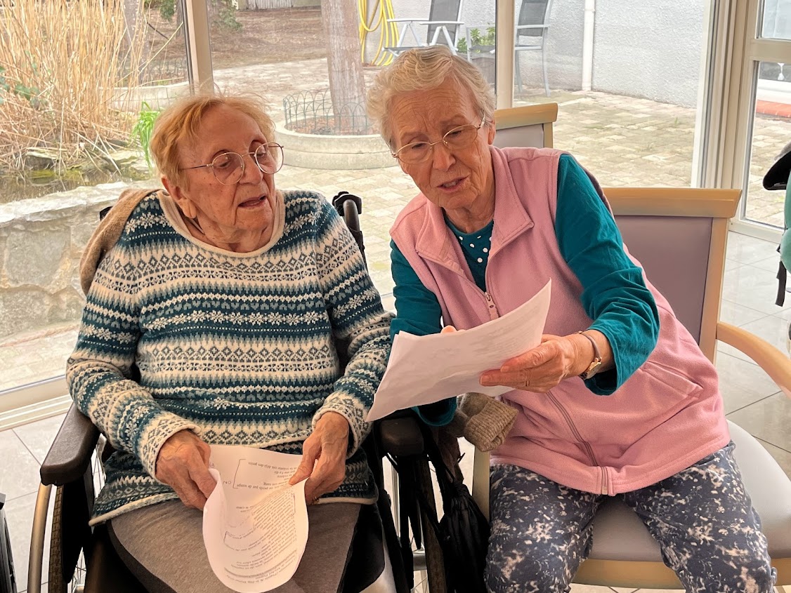 Bienveillance dans l'EHPAD Lo Portanel à sain-Marcel-sur-Aude